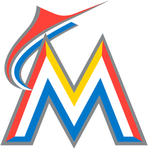 Logo: Miami Marlins, an American professional baseball team based in Miami, Florida