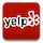 Clickable Yelp icon to access practice's business listing